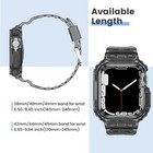 For Apple Watch Series Se 6 5 4 Sport Cover Iwatch Tpu Band Strap   Case 40 44mm