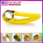 Banana Slicer Abs Stainless Fruit Vegetable Salad Peeler Cutter Kitchen Tools Us
