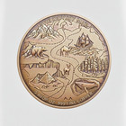 New 5oz  999 Copper Odyssey Map Polar Bear Hourglass Round Case 1000 Mintage