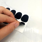 40pcs Alto Tenor Saxophone Mouthpiece Cushions Clarinet Patches Adhesive Black
