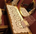 16x36  Vintage Cotton Handmade Crochet Lace Table Runner Rectangle Dresser Scarf