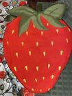 New Smart Home Essentials For Living Strawberries 7 Pc Kitchen Fruit Towel Set