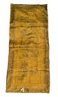 Vintage Chinese Hand Embroidered Silk Tapestry Panel 23 X 10    Art Textile Flaws