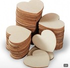 Wooden Hearts For Guest Book   Set Of 150  Wedding Guestbook Alternative