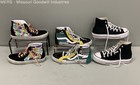 Vans Sk8-hi   Converse All Star High Top Canvas Sneaker Lot Men s Size 7 5-10
