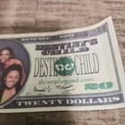 Destiny   s Child Promotional  20 Bill Concert Prop Via 2000 Tour - Beyonc   Rare  