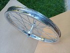 Schwinn Stingray Tubular S   2 Stamped 20  28 Spoke Double Knurl Wheel rim Krate