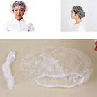 100pcs Disposable One-off Hotel Home Shower Bathing Clear Hair Elastic Caps Hats