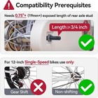 Training Wheels For 12 Inch Bike  Safety Max High Strength Steel With   