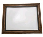 Antique 19th C  Large Carved Oak Frame  Fits 23 1 2  By 18  Great Shape 