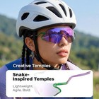 Rockbros Photochromic Cycling Sunglasses Uv400 Protecttion Sports Sunglasses
