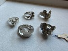 Vintage Disney Mickey Mouse Rings Lot 