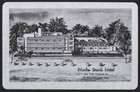 Vintage Single Playing Card Marlin Beach Hotel Pictured Fort Lauderdale Florida