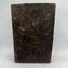 Antique Asia Hand Carve Wood Hindu Temple Arjuna Bow Deer Hunt 17    Block Statue