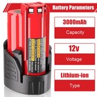 2 Pack For Milwaukee M12 12volt Li-ion 3 0ah 48-11-2401 48-11-2420 Battery New