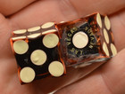 Vintage Four Queens Casino Las Vegas Nevada Red Dice   Assorted Dice Lot