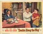 Trouble Along The Way 2x Original Us Lobby Cards John Wayne Donna Reed 1953