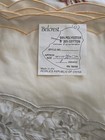 Vtg Embroidered And Lace Cutwork Belcrest Tablecloth 64  X 102  Nos
