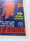 1936 Robinson Crusoe Of Clipper Island Original 27x41    Movie Poster Linen Backed