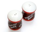 Tootsie Roll Ceramic Salt And Pepper Shaker Set