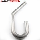 2-1 2   45   180 Degree U J Combo Stainless Steel Exhaust Mandrel Bend 2 5   Od