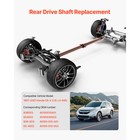 Rear Drive Shaft Assembly For Honda Crv Cr-v 2 0l 4x4 Awd 1997-2001 40100s10a01