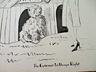 Comical 1937 Cairn Terrier Dog At Stud Illustration-zito  -framable