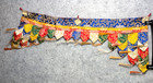 Vtg Tibetan Buddhist Brocade Wall Curtain Banner Tashi Tha-ring Altar Valance