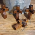 Yookin Wood Pocket Prayer Cross My Heart Encouragement Christian Religious Gift