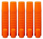 Orange Pvc Shrink Capsules 100 Pack