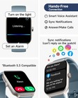 2025 Smart Watch For Men women  Waterproof Smartwatch Bluetooth Iphone Samsung