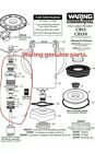 Waring Cb6 Cb10 Cb15 Blender   s Cutting Blade Assembly Rebuilt Kit