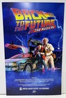 Back To The Future  The Musical   Window Card   New  Brand New  Shipping Flat