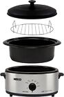 Nesco 6-qt  Stainless Steel Roaster - Removable 6 Quart Cookwell