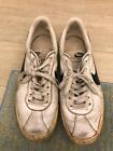 Nike Bruin Leather White X Black Us8 80s Made In Taiwan 1983 Vintage Sneakers