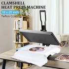 16  X 20  Digital Clamshell Heat Press Machine Transfer Sublimation Diy T-shirt