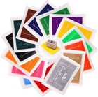 Pmland Stamp Ink Pads For Craft  Stamp On Paper  Wood Or Fabric  15 Colors