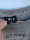 Stussy Xl Mens Rare T Shirt Vintage Bob Marley Rat Race Pigment Dyed  Tee  0684