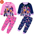 K-pop Demon Hunters Kids Boys Girls Pyjamas Top Pants Outfits Nightwear Pjs Tl