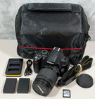 Nikon D3000 Digital Slr Camera W  28-80mm Lens Bundle - Shutter Count 8 930