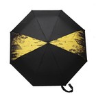 Genuine Porsche Pocket Umbrella 718 Gt4 Clubsport Black   Yellow Wap3400040lcls