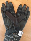 Tredstep Show Hunter Sz 7 5 Black Leather   Synthetic Flexigrip Riding Gloves