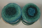 4 Bernat Blanket Ombre Yarn Ocean Teal Ombre Yarnspirations 10 5oz Each - New
