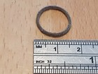 Vr  Tiny  Celtic Bronze Ring Money In Uncleaned Condition Found In Britain  L32f