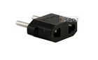 Us Usa To Eu Euro Europe Power Jack Wall Plug Converter Travel Adapter 5 Pack