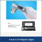 Led Digital Caliper Vernier 6  150mm Electronic Ruler Gauge Stainless Steel