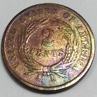 1864 Small Motto Two Cent Piece Beautiful Coin Rare Date