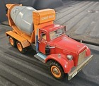 Vintage Japan Sss Tin Friction Cement Mixer