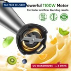 Immersion Blender Handheld 1100w 3 In 1 Corded Stick Hand Blenders For Kitchen W