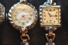 Ladies Gold Filled Wristwatches From 1950 Circa Lot Of 5    b